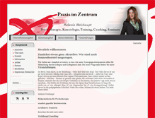 Tablet Screenshot of praxis-im-zentrum.com